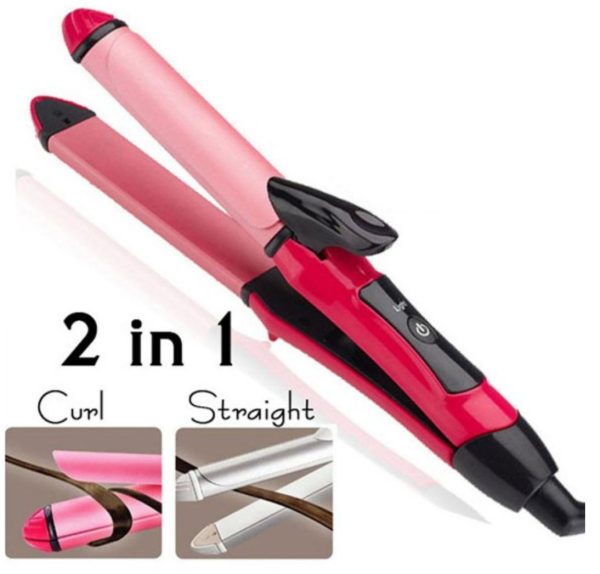 2 In 1 Nova Hair Straightener And Curler