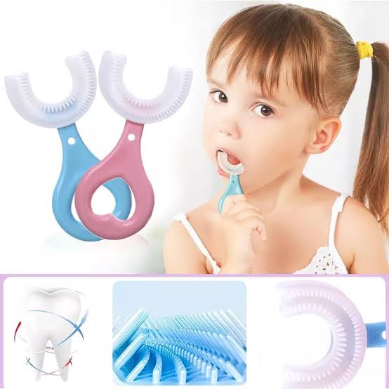 360 Degree U-shaped Baby Toothbrush