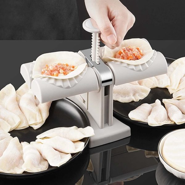 Dumpling And Samosa Maker Double Header, Automatic And Quick