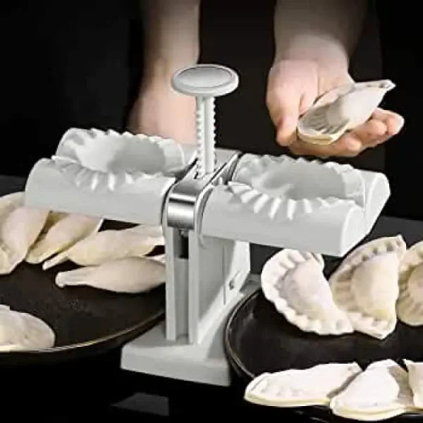 Dumpling And Samosa Maker Double Header, Automatic And Quick