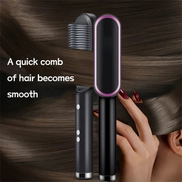 Hair Straightening Comb/brush, Curling Comb Dual-purpose Hair Straightener