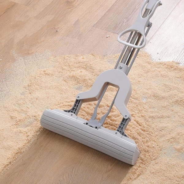 Hand-free Mop- Household Retractable Mop