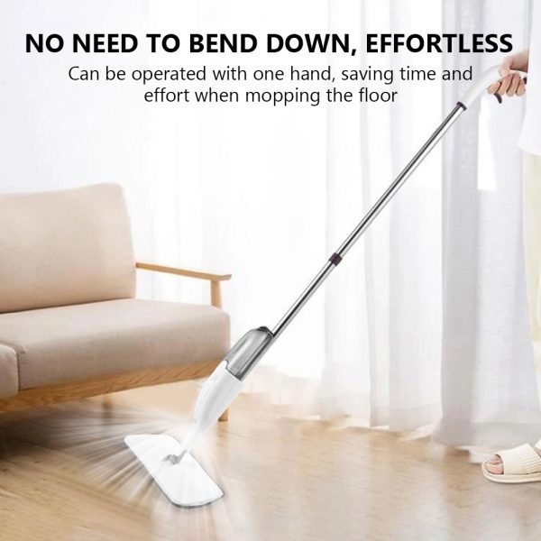 Healthy Spray Mop Flat Mop Floor Cleaner Hands-free Flat Mop