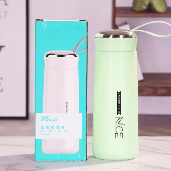 Nice Glass Bottle Water Mini Flask Bottle With Vaccum Flask And Loop Temperature Resistant,