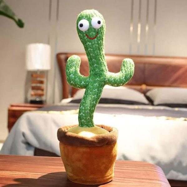 Portable Rechargeable Dancing Cactus Toy - Funny Education Toys For Babies