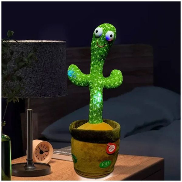 Portable Rechargeable Dancing Cactus Toy - Funny Education Toys For Babies