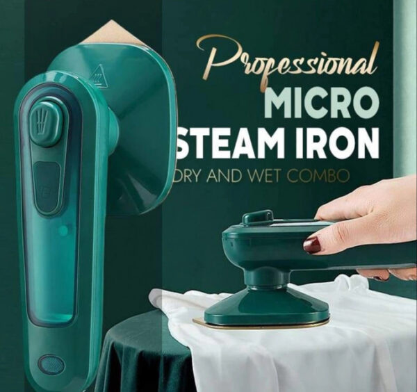 Professional Micro Steam Iron Handheld Household Portable Ironing Machine - Garment Steamer