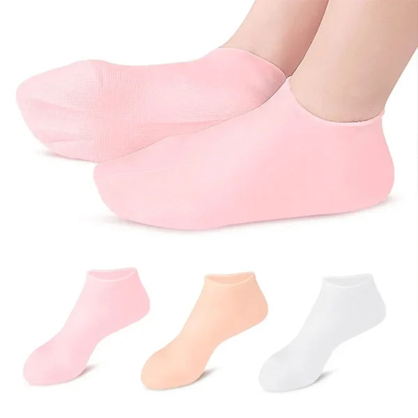 Silicone Socks Gel Moisturizing Jelly Socks Foot Care Protector