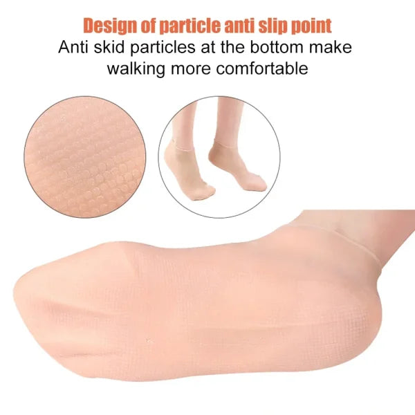 Silicone Socks Gel Moisturizing Jelly Socks Foot Care Protector