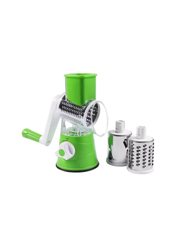 Table top Drum Grater | Manual Vegetable Cutter Slicer & Grater