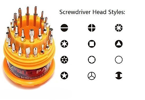 Universal Precision Screwdriver Bit Set | Multi Tool Screw Driver Kit Maintenance Repair Tool 31 In 1